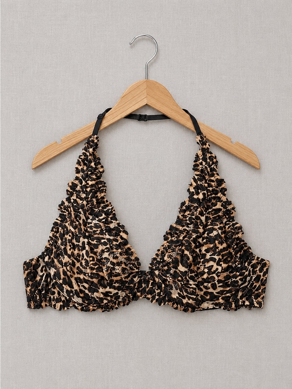 🍒3/33$ La SENZA Leopard Print Lace Bra
